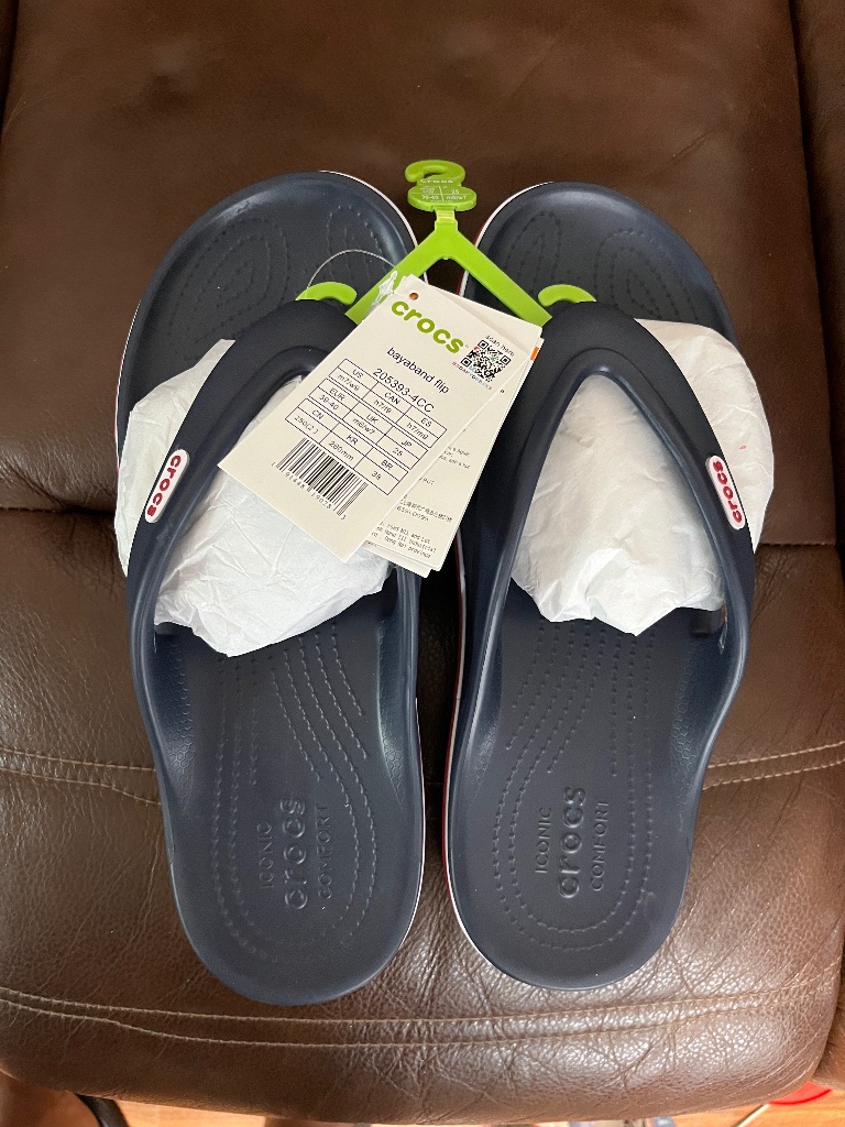 Crocs Adult Bayaband Flip Flop Sandals Unisex